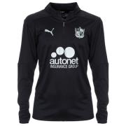 Training 1/4 Zip Top Team Final Kids Black Photo